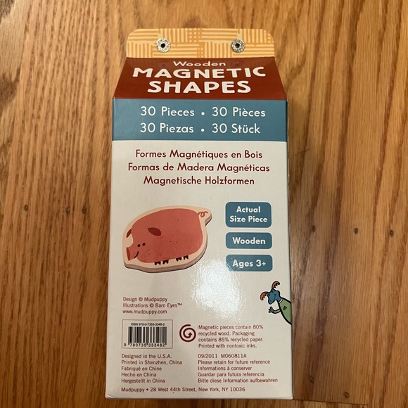 Wooden Magnetic Shapes - Farm. - Picture 3 of 3